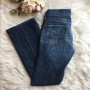 🍃7 For All Mankind Bootcut Jeans Sz 25x28.5